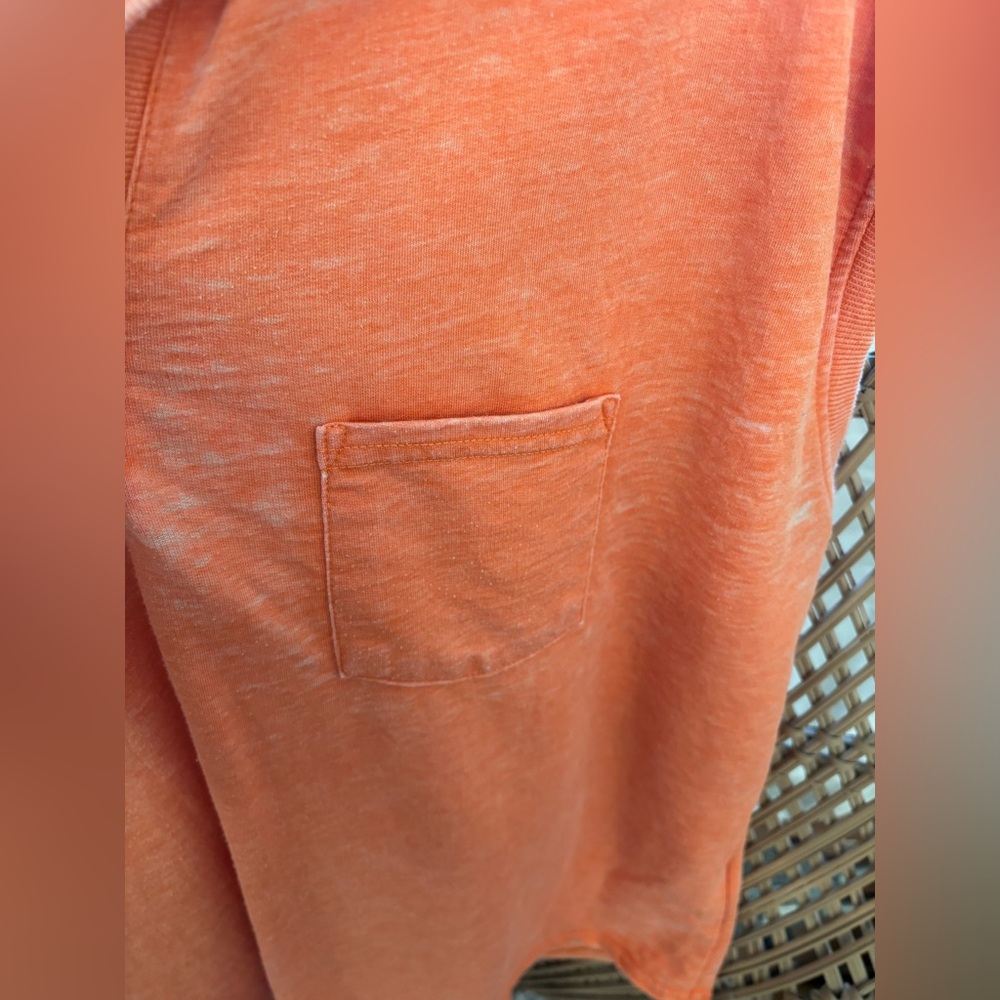 Jane & Delancey Heathered Orange Top - Picture 4 of 6